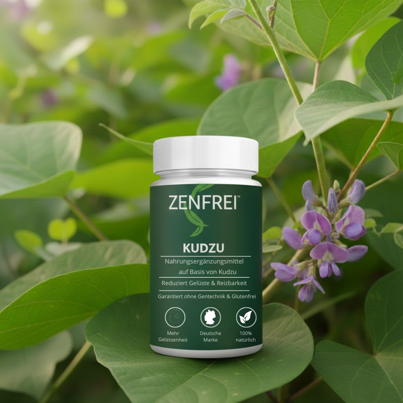 Kudzu Zenfrei – Vermindert sterke verlangens en prikkelbaarheid – 100% natuurlijk